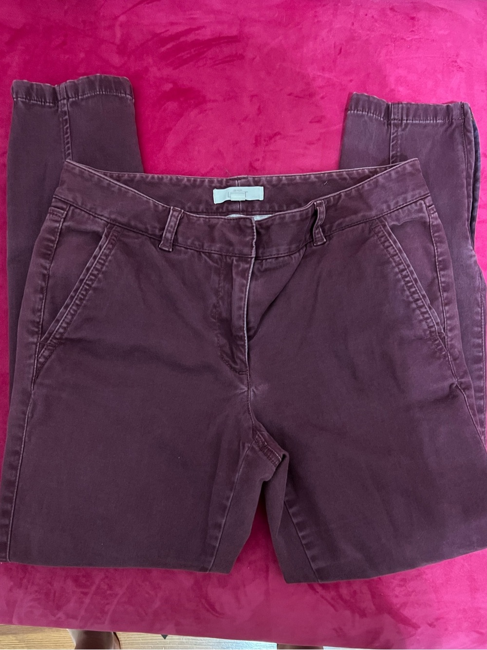 LOFT Women's Plum Straight Leg Jeans